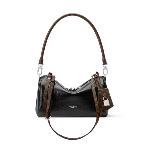 Louis Vuitton M27920 Express Mini Hobo Bag Glossy Leather Monogram Shoulder Handbag #B65980