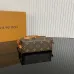 Louis Vuitton M2A711 Nano CarryAll Monogram Shoulder Crossbody Handbag #A67486