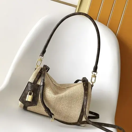 Louis Vuitton M3A265 Express Mini Handbag Monogram Trim Shoulder Crossbody Bag #A67485