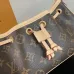 Louis Vuitton Monogram Nano Frivole Drawstring Crossbody Bag M29537 #B66566