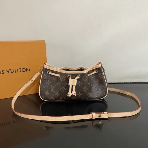 Louis Vuitton Monogram Nano Frivole Drawstring Crossbody Bag M29537 #B66566