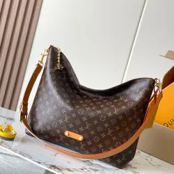 Louis Vuitton Monogram Vagabond Hobo Shoulder Bag M14018, 36x12x48cm #A69520