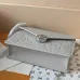 Louis Vuitton Mylockme Chain Wallet (3 Colors) – Burgundy/Black/Light Gray Monogram Empreinte Leather with Signature LV Lock #B59171