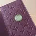 Louis Vuitton Mylockme Chain Wallet (3 Colors) – Burgundy/Black/Light Gray Monogram Empreinte Leather with Signature LV Lock #B59171