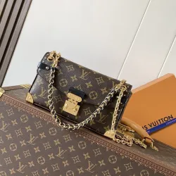 Brand L Trunkie East West Monogram Chain Shoulder Bag M27266 15×6×25cm #A69541