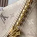 Louis Vuitton White Monogram Vagabond Large Hobo Bag M26931 #B66563