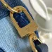 LV Original M26117 Keepall Bandoulière 50 | Denim Boro Patchwork Travel Bag 29×23×50 cm #B60244