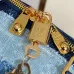 LV Original M26117 Keepall Bandoulière 50 | Denim Boro Patchwork Travel Bag 29×23×50 cm #B60244