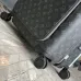 Louis Vuitton Classic Monogram Canvas Luggage in Brown and Black 20 inch #B46389
