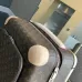 Louis Vuitton Classic Monogram Canvas Luggage in Brown and Black 20 inch #B46389