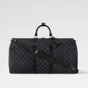 Louis Vuitton Travel bag keepall bandouliere 55 monogram eclipse #B60161