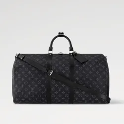 Louis Vuitton Travel bag keepall bandouliere 55 monogram eclipse #B60161
