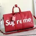 Louis Vuitton x Supreme Keepall Duffle Travel Bag M53419 | W45×H27×D20cm #A69507