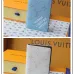 LOUIS VUITTON LV SHW Coin Card Case Chip version White/Blue #B53466