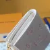 LV M27742 Compact Wallet | Monogram Embossed Leather | Light Blue #B60898