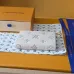 LV M27742 Compact Wallet | Monogram Embossed Leather | Light Blue #B60898