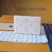LV M28249 Compact Short Wallet | Monogram Embossed Leather | Green & Cream #B60900