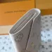 LV M28249 Compact Short Wallet | Monogram Embossed Leather | Green & Cream #B60900