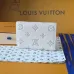LV M28249 Compact Short Wallet | Monogram Embossed Leather | Green & Cream #B60900