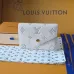LV M28249 Compact Short Wallet | Monogram Embossed Leather | Green & Cream #B60900