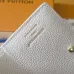 LV M28275 Monogram Empreinte Short Wallet - Cream Pink #B60901