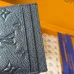 Louis Vuitton Card Holder with Charm – Iridescent Navy Monogram Empreinte Leather (Silver-Tone Hardware) #B58780