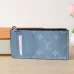 Louis Vuitton Coin Card Holder Denim in Coated #B49983