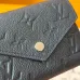 Louis Vuitton Envelope Wallet – Iridescent Navy Monogram Empreinte Leather (Rose Gold-Tone Hardware) #B58781
