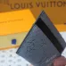 Louis Vuitton M14766 Chip Version Card Holder - Light Blue & White #B59462