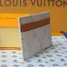 Louis Vuitton M14766 Chip Version Card Holder - Light Blue & White #B59462