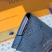 Louis Vuitton M14817 Chip Version Card Holder - White & Light Blue #B59463