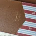 Louis Vuitton M15075 Chip Version Passport Cover - White/Blue Monogram Pattern #B59464