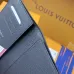 Louis Vuitton M15075 Chip Version Passport Cover - White/Blue Monogram Pattern #B59464