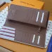 Louis Vuitton M15156 Chip Version Wallet - White/Blue Monogram Pattern #B59465