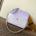 Louis Vuitton M25714 Wallet On Chain Ivy - Monogram Empreinte Leather (White) with Microchip #B60509