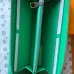 Louis Vuitton M25998 Full-Zip Wallet - Green Monogram Pattern Premium Leather Card Holder & Coin Purse #B59486