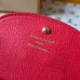 Louis Vuitton M27481 Rosali Red Empreinte Leather Compact Coin & Card Wallet #B66009
