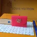 Louis Vuitton M27481 Rosali Red Empreinte Leather Compact Coin & Card Wallet #B66009