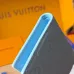 Louis Vuitton M27488 Lisa Light Blue Empreinte Leather Compact Zip Card Wallet #B66008