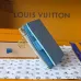 Louis Vuitton M27488 Lisa Light Blue Empreinte Leather Compact Zip Card Wallet #B66008