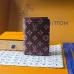 Louis Vuitton M27612 Vertical Compact Wallet - Monogram Coated Canvas (Multiple Colors Available) #B60513