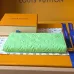 Louis Vuitton M27715 Zippy Apple Green Empreinte Leather Full Zip Long Card Wallet #B66006