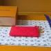Louis Vuitton M28129 Porto Cult Red Empreinte Leather Charm Card Holder Wallet #B66005