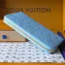 Louis Vuitton M28294 Zippy Blue Empreinte Leather Full Zip Long Wallet Card Purse #B66004