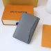 Louis Vuitton M81550 Original Version Card Holder - Taiga Leather, Classic Compact Design (Size: 8x11x1cm) #B59476