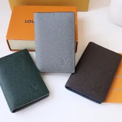  M81550 Original Version Card Holder - Taiga Leather, Classic Compact Design (Size: 8x11x1cm) #B59476