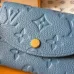 Louis Vuitton Monogram Empreinte Envelope Coin Purse Card Holder 11×8×2.5cm #B65040
