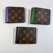 Louis Vuitton Multiple wallets featuring Monogram Macassar #999931788