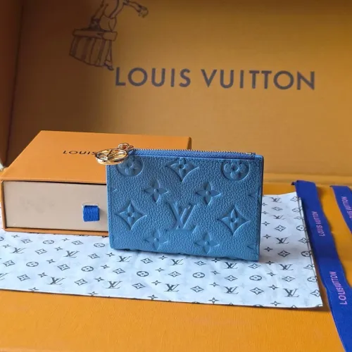 Louis Vuitton Portefeuille Lisa Monogram Unplant Leather Wallet 9×11.5×1.5cm #B65038
