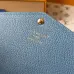 Louis Vuitton Sarah Monogram Empreinte Leather Envelope Wallet 19×10.5×2cm #B65039